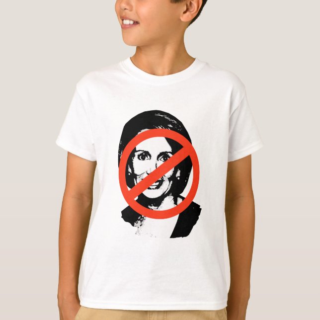 Camiseta ANTI-PELOSI: ANTI-Nancy Pelosi (Anverso)