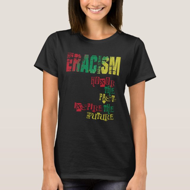 Camiseta anti racism uprising Human Rights ERACISM  1 (Anverso)