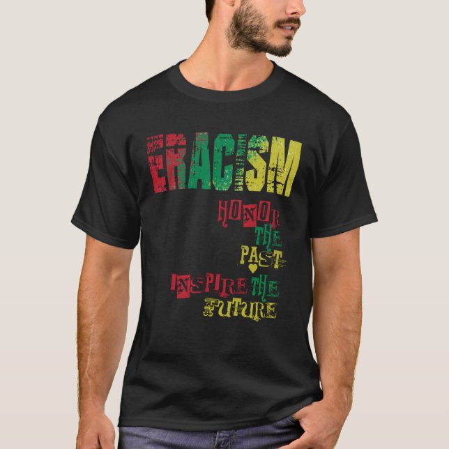 Camiseta anti racism uprising Human Rights ERACISM  1 (Anverso)