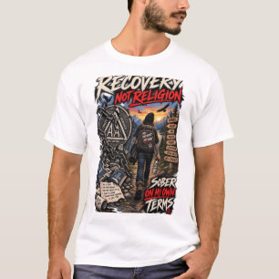 Camiseta Anti Recuperación AA No Religión