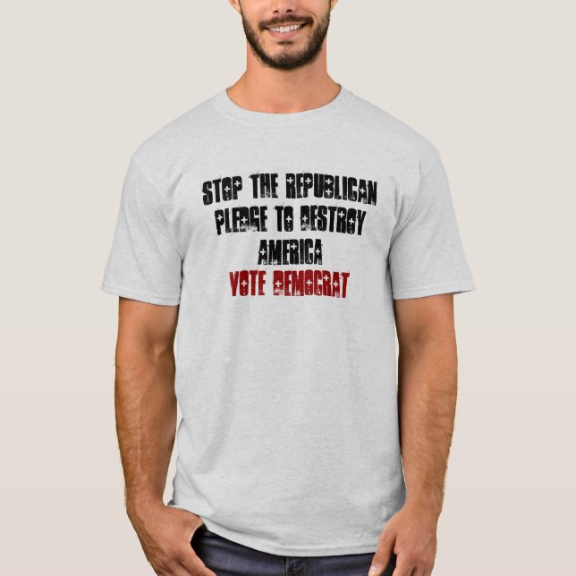 CAMISETA ANTI-REPUBLICAN (Anverso)