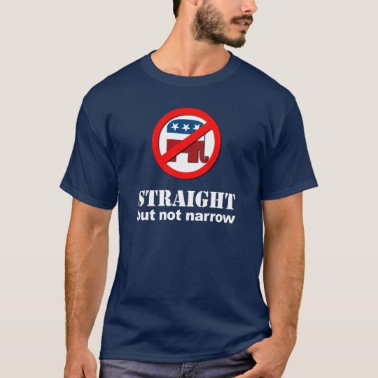 Camiseta Anti-Republicano - derecho pero no estrecho