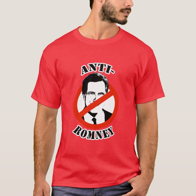CAMISETA ANTI-ROMNEY - (Anverso)