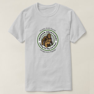 Camiseta "Anti-Social" de Freedom Squatchers