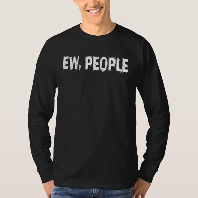 Camiseta Anti Social Ew People (Anverso)