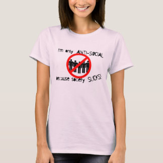 Camiseta Anti-social Organic T-Shirt