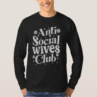 Camiseta Anti Social Wives Club Retro