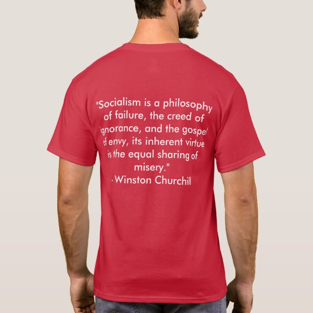 camiseta Anti-socialista (Reverso)