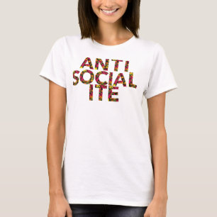 Camiseta Anti Socialite tee shirt