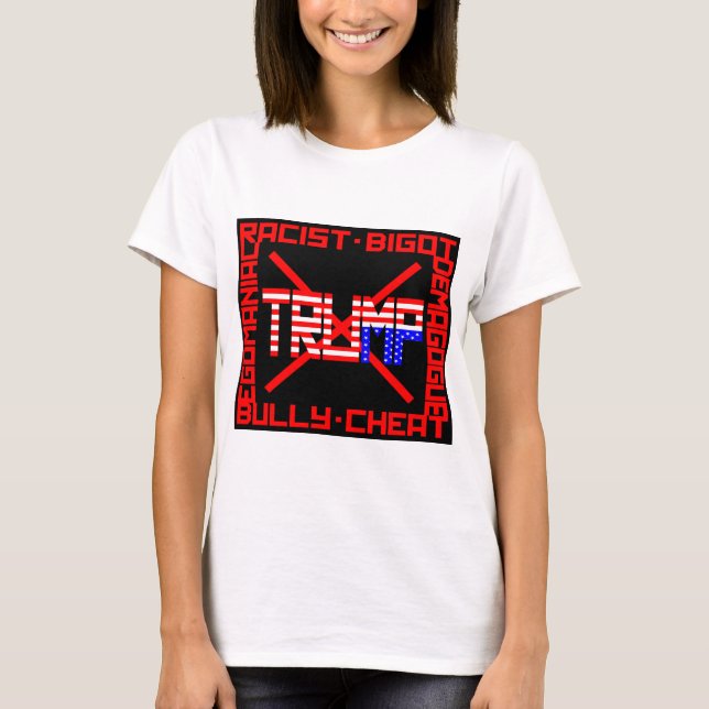 Camiseta Anti Trump (Anverso)