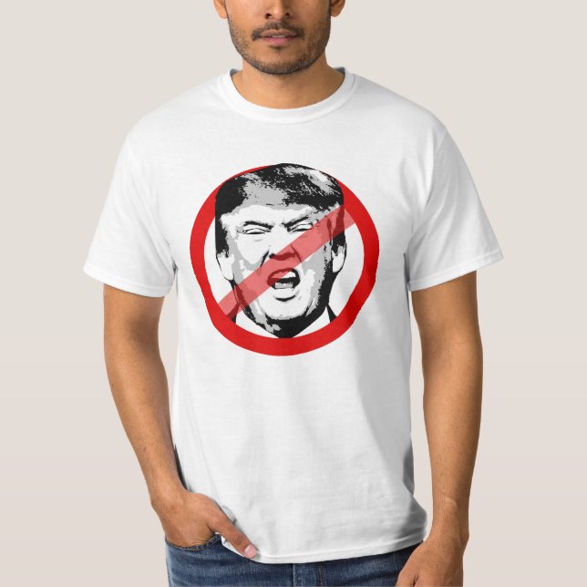 CAMISETA ANTI-TRUMP - - - (Anverso)