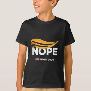 Camiseta Anti-trump, Biden 2020, Trump Nope, Trump No,