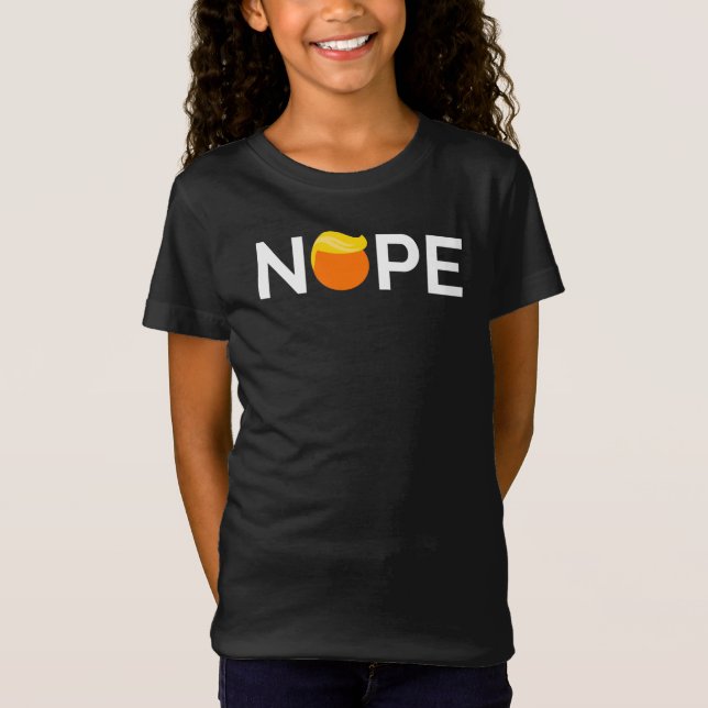 Camiseta Anti-Trump - Edición No-Papa (Anverso)