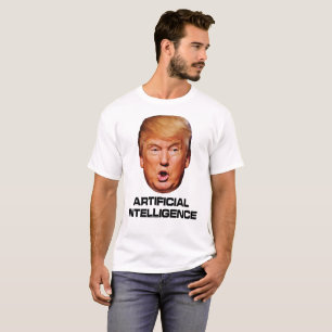 Camiseta Anti Trump Inteligencia Artificial IA Tonto Idiota