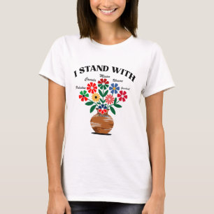 Camiseta Anti Trump Me apoyo con Canadá México Groenlandia