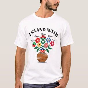 Camiseta Anti Trump Me mantengo con Canadá México Groenland