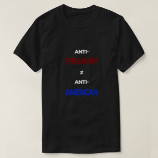 Camiseta Anti-Trump No Equivale a Rojo Azul v