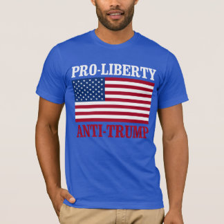 Camiseta Anti-Trump, partidario de la libertad - Anti-Trump