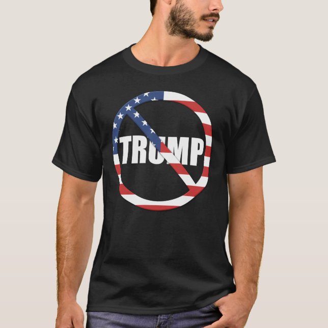 Camiseta Anti-Trump pro-democracia (Anverso)