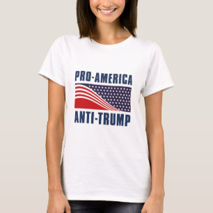 Camiseta Anti Trump pro-Estados Unidos
