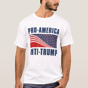 Camiseta Anti Trump pro-Estados Unidos