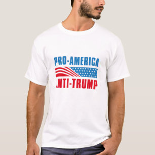 Camiseta Anti Trump pro-Estados Unidos