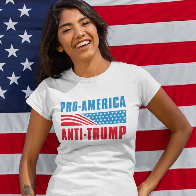 Camiseta Anti Trump pro-Estados Unidos (Subido por el creador)