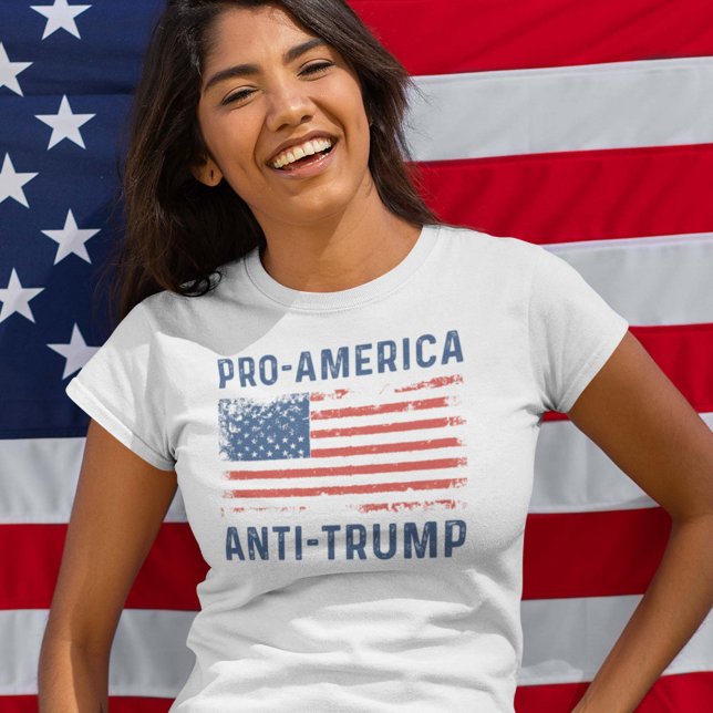 Camiseta Anti Trump pro-Estados Unidos (Subido por el creador)