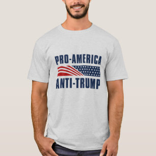 Camiseta Anti Trump pro-Estados Unidos