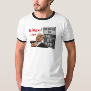 Camiseta Anti Trump Rey de las Mentiras