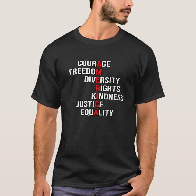 Camiseta Anti Trump se resiste a la política (Anverso)