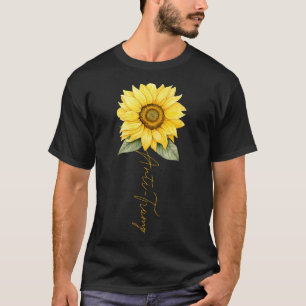 Camiseta Anti Trump Sutil Flor Girasol _1 