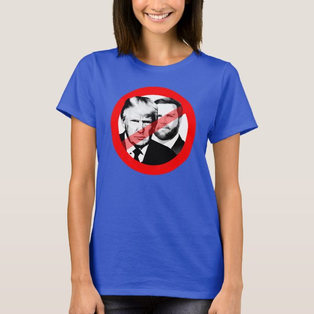 Camiseta Anti Trump Vance (Anverso)