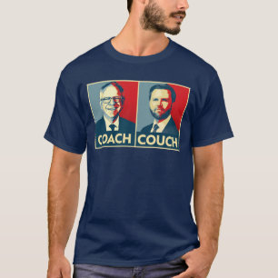 Camiseta Anti Trump Vance - entrenador vs. sofá
