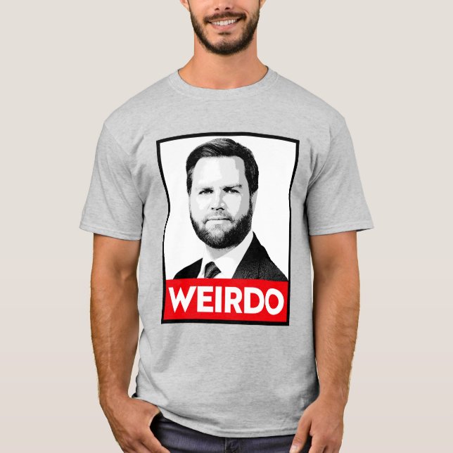 Camiseta Anti Trump Vance - Weirdo (Anverso)