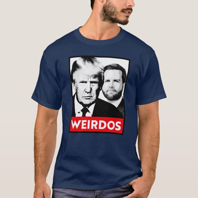 Camiseta Anti Trump Vance - Weirdos (Anverso)