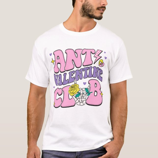 Camiseta Anti Valentine Club (Anverso)
