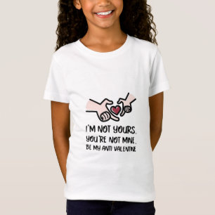 Camiseta Anti-Valentine Cute Heart