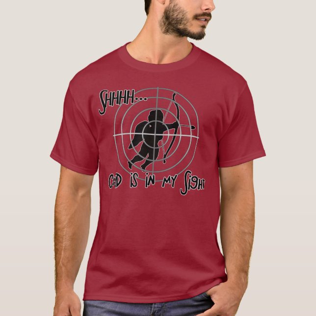 Camiseta Anti-Valentine - SHHHH Cupido a la vista (Anverso)