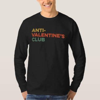 Camiseta Anti Valentine's Club 2023 Single Awareness Day VD