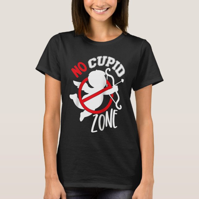 Camiseta Anti Valentines Day Cupid Hates Me Anti Cupid Vale (Anverso)