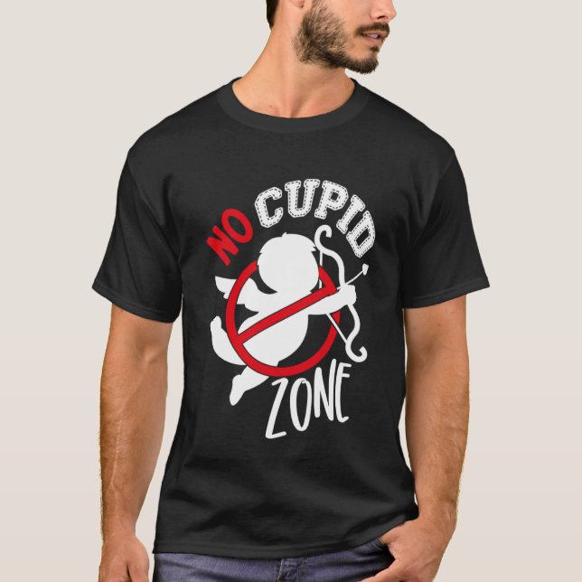 Camiseta Anti Valentines Day Cupid Hates Me Anti Cupid Vale (Anverso)