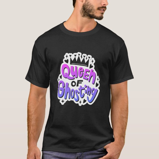 Camiseta Anti Valentine's Day Outfit Queen Of Ghosting (Anverso)