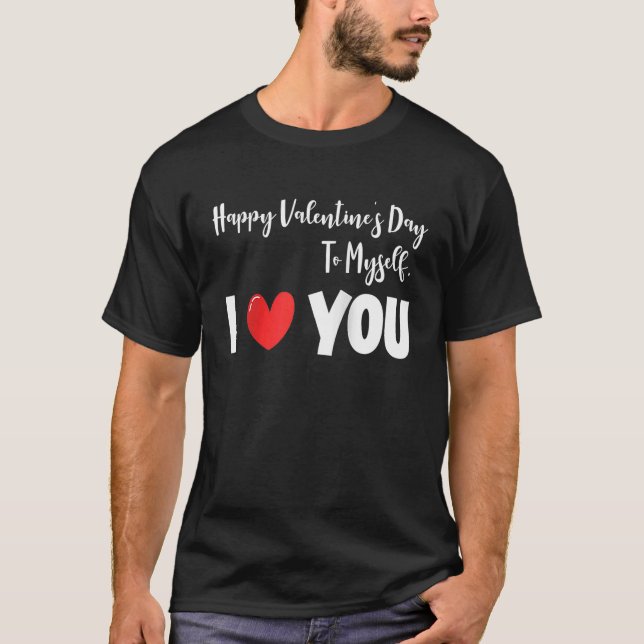 Camiseta Anti Valentine's Day  Valentines Heart Lonely Day  (Anverso)