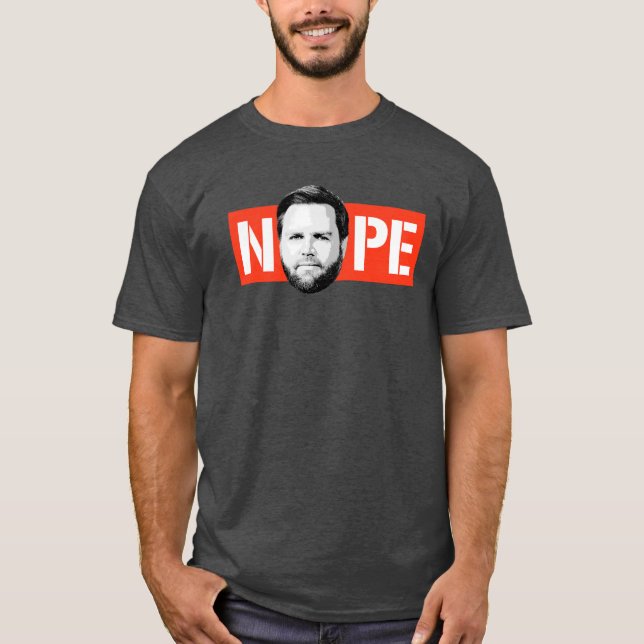 Camiseta Anti Vance - NOPE (Anverso)