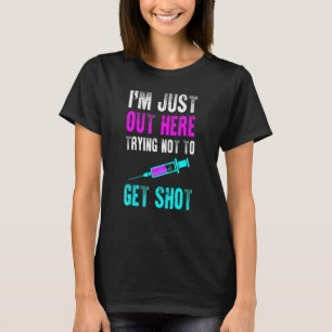 Camiseta Anti-Vax No Es Necesario Que No Quiera Recibir Sho