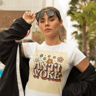 CAMISETA ANTI WOKE T-SHIRTS RETRO STYLE TEES