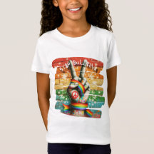 Camiseta Antiacoso con Signo de Paz