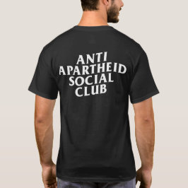 Camiseta Antiapartheid Social Club Front & Back