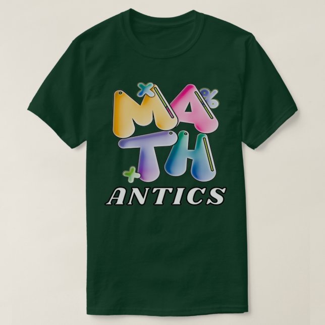 Camiseta Antica matemática 1 (Diseño del anverso)
